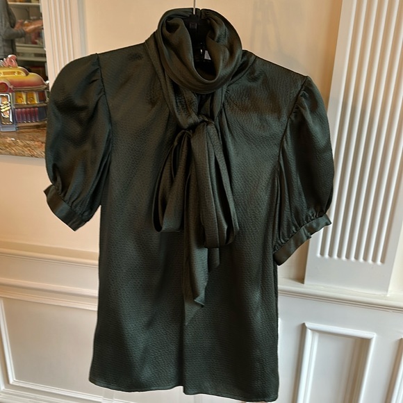 Dana Buchman Tops - COPY - Dana Buchman Puff Sleeve Blouse